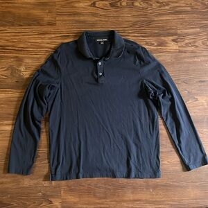 Michael Kors long sleeve polo (slim fit large)
